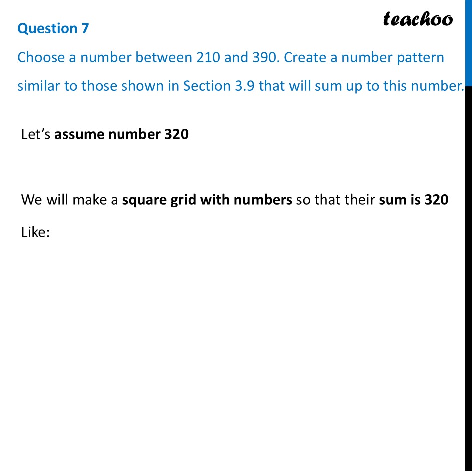 Choose A Number Between 210 And 390 Create A Number Pattern Similar Choose a number between 210 and 390 create a number pattern similar