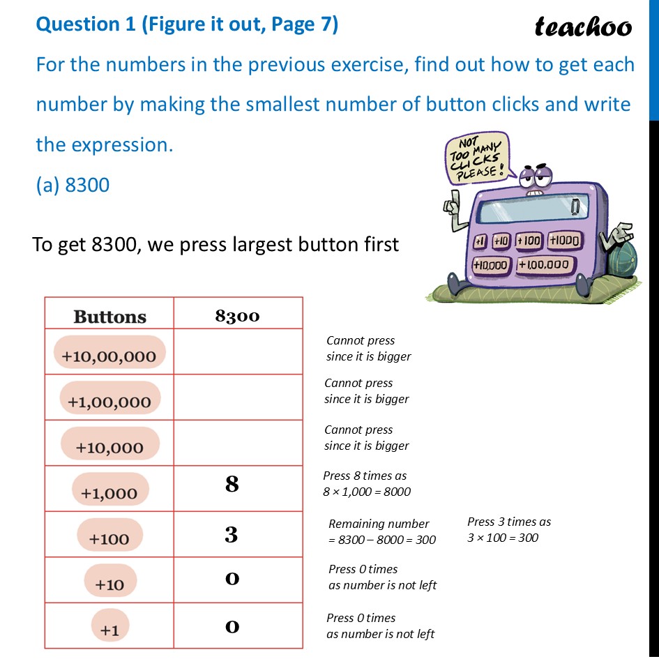 [Class 7] For the numbers in the previous exercise, find out how