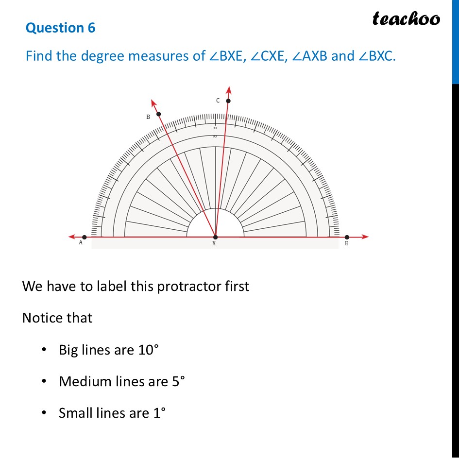 [Ganita Prakash] Find the degree measures of ∠BXE, ∠CXE, ∠AXB & ∠BXC - Figure it out (Page 40 to 43)